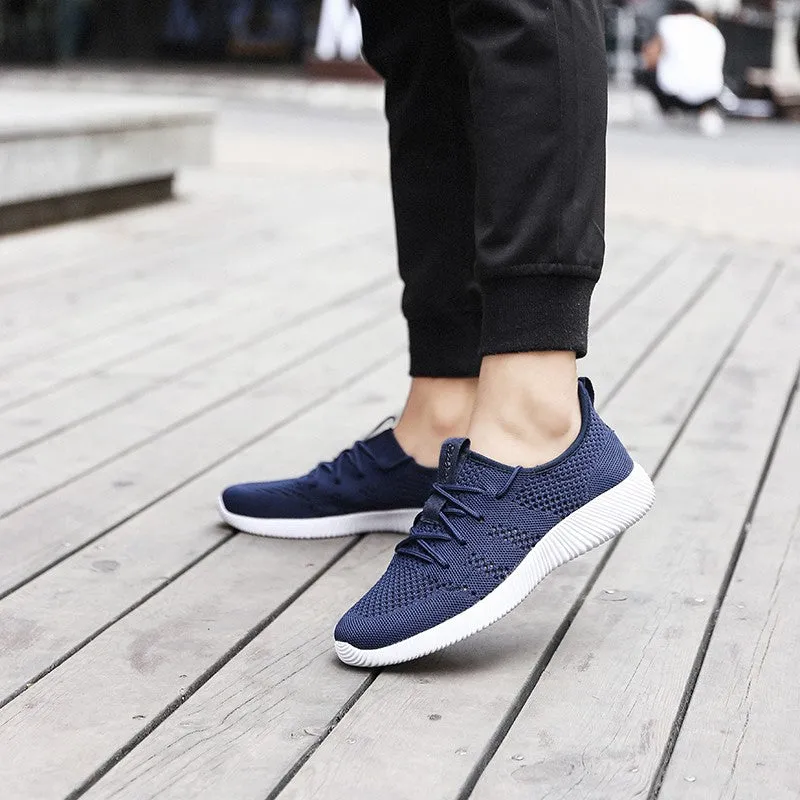 Women's mesh fabric breathable fashion platform tennis sneakers