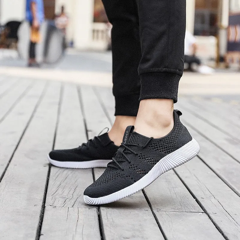 Women's mesh fabric breathable fashion platform tennis sneakers