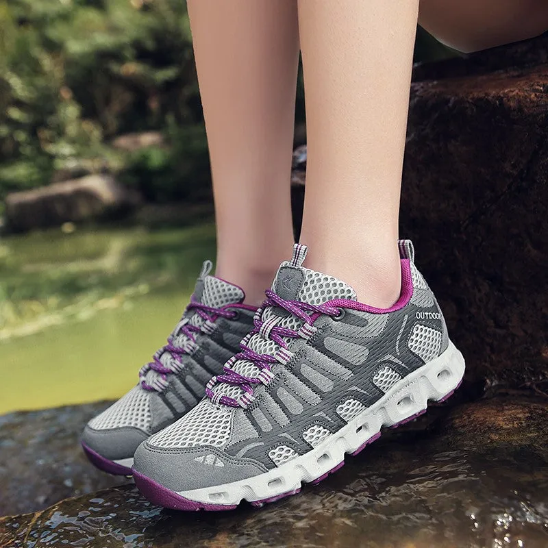 Women's platform cushion anti-skid breathable sneakers