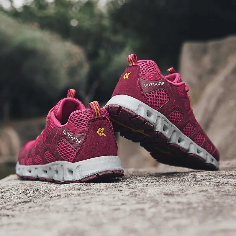 Women's platform cushion anti-skid breathable sneakers