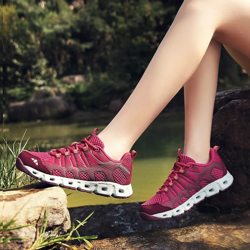 Women's platform cushion anti-skid breathable sneakers