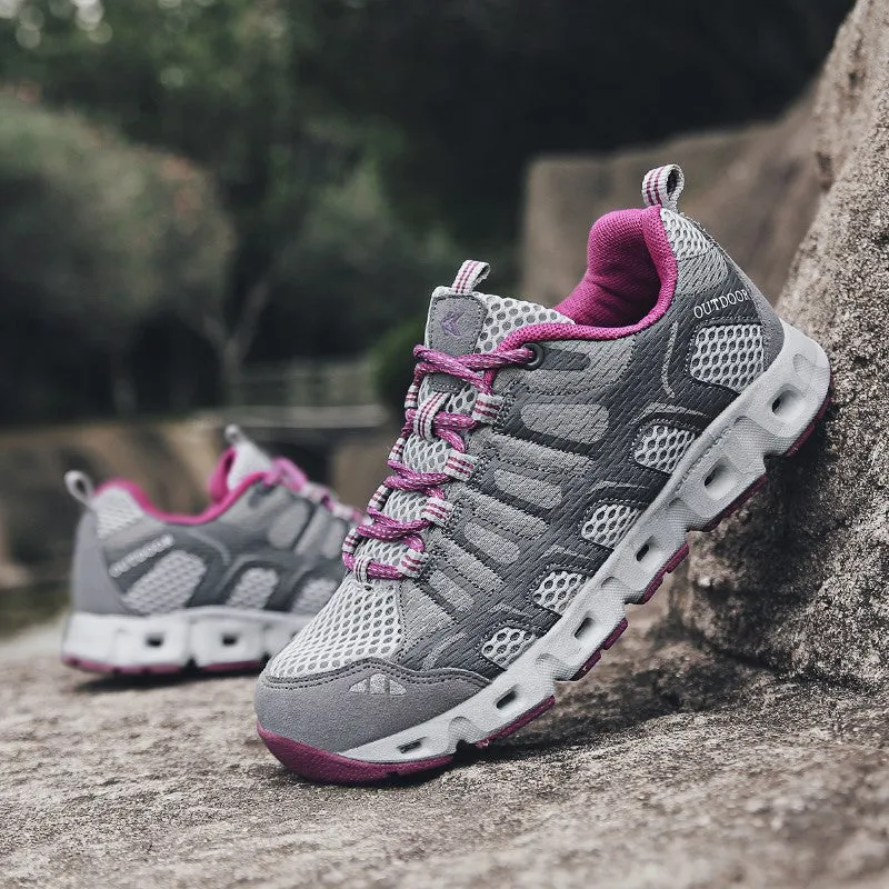 Women's platform cushion anti-skid breathable sneakers