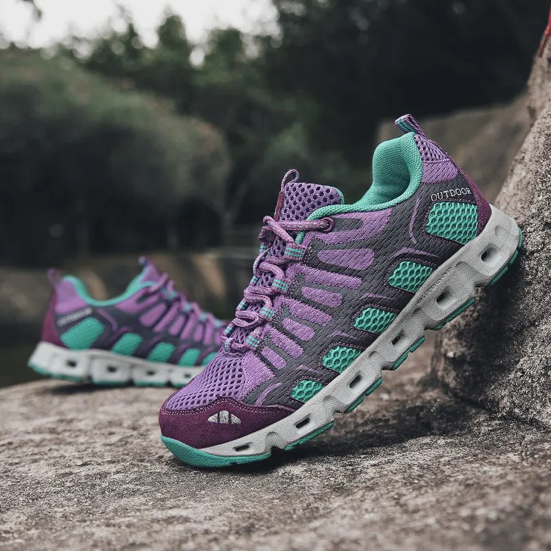 Women's platform cushion anti-skid breathable sneakers